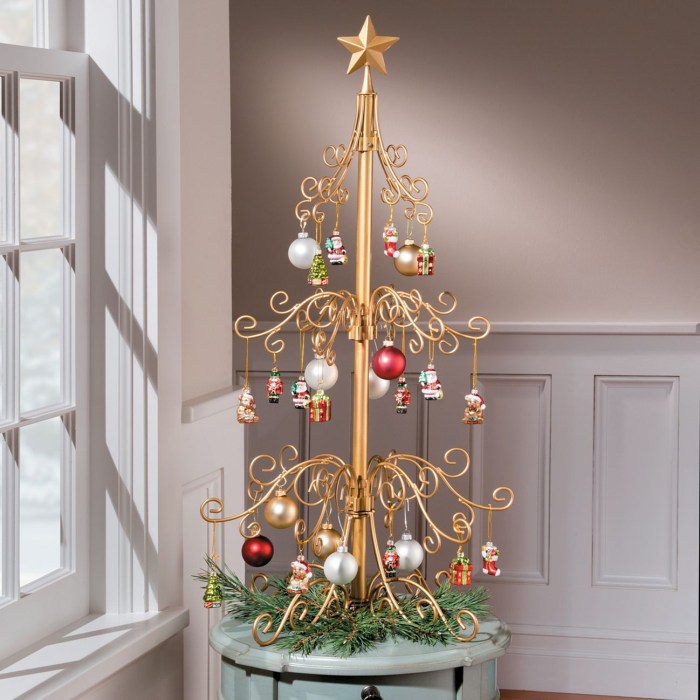 Christmas card tree decoration