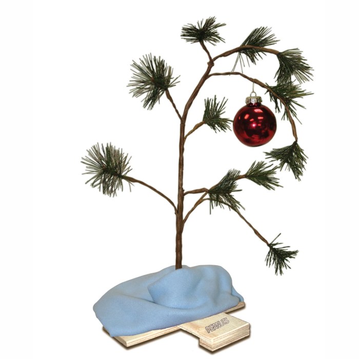 Charlie brown christmas tree decoration