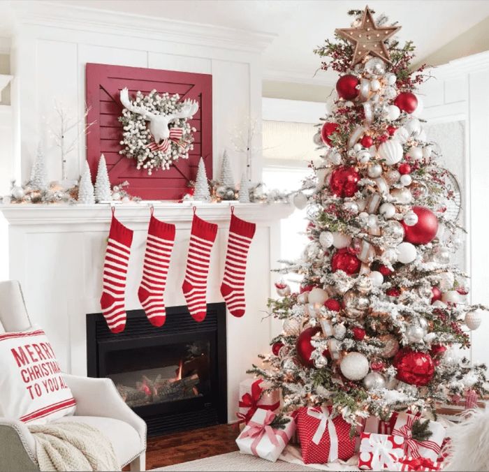 Christmas decoration tree set