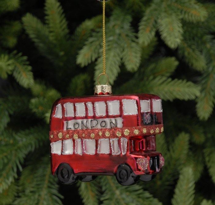 Bus christmas tree decoration