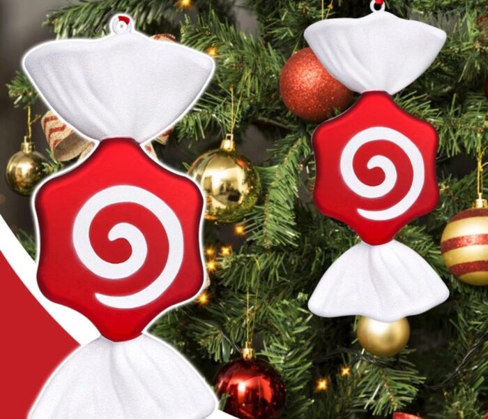 Candy christmas tree decoration