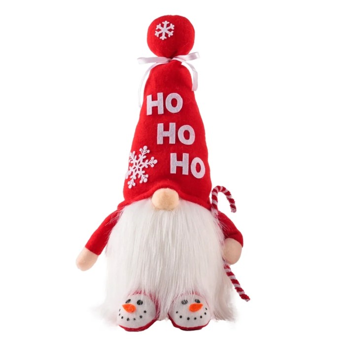 Christmas gnome tree decoration