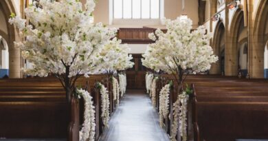 Cherry blossom tree for wedding decoration