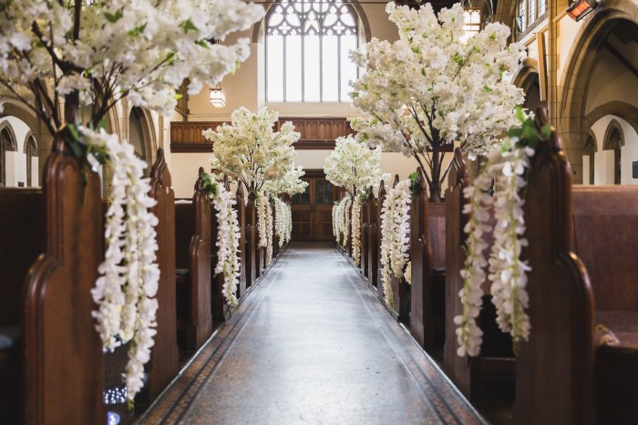 Cherry blossom tree for wedding decoration