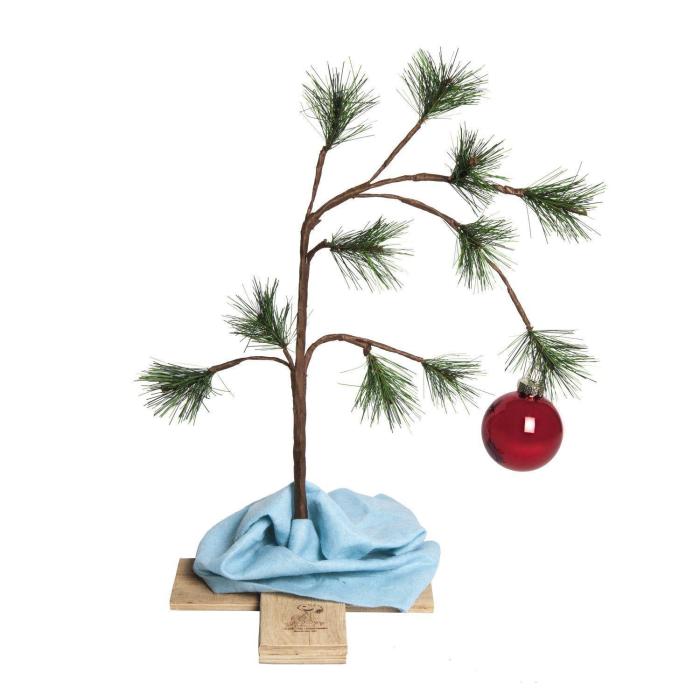 Charlie brown christmas tree dec high