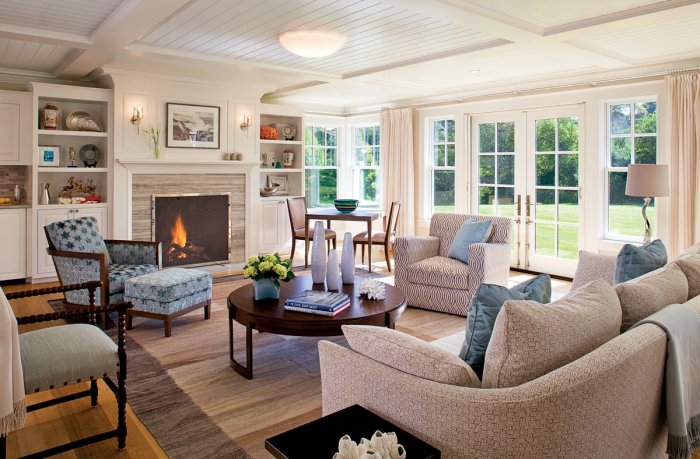 Cape cod style home interior design