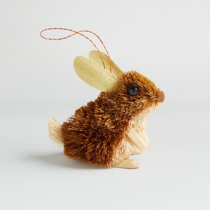 Bunny christmas tree decoration