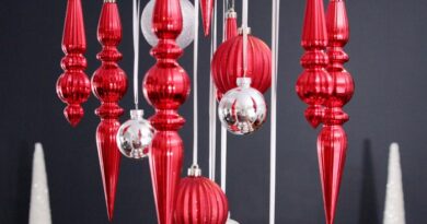 Chandelier christmas tree decoration