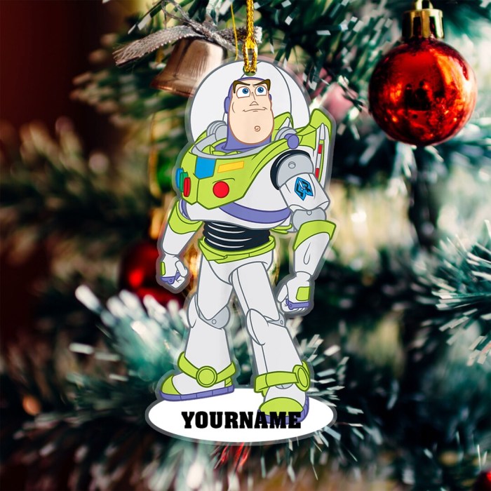 Buzz lightyear tree decoration