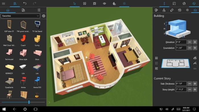 3d home interior design software free download